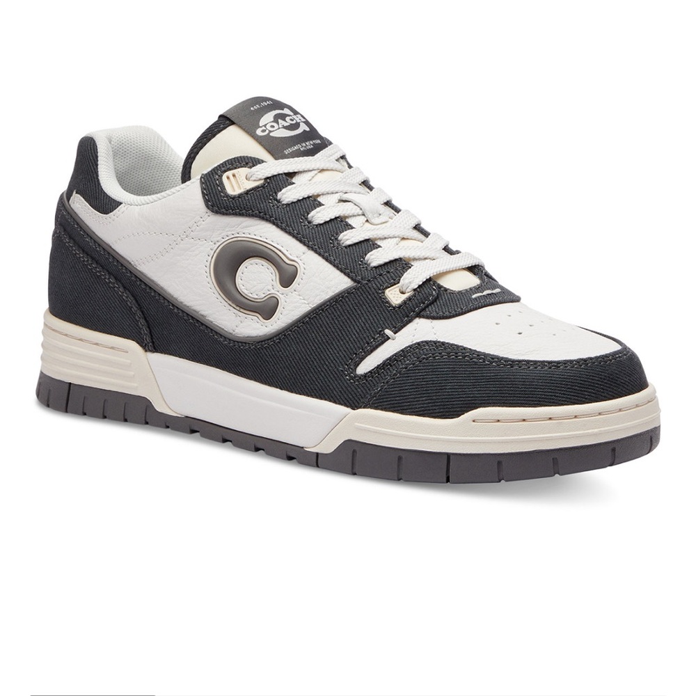 Coach Black and Cream Sneakers